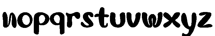 Miok Font LOWERCASE