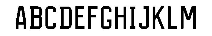 Mionet Font UPPERCASE