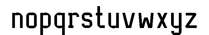 Mionet Font LOWERCASE