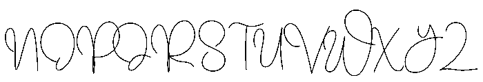 Miracle Birthday Font UPPERCASE