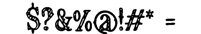 Miracle_Fruit Font OTHER CHARS