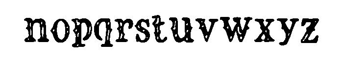 Miracle_Fruit Font LOWERCASE