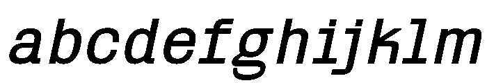 Miracle Mono Bold Italic FONT