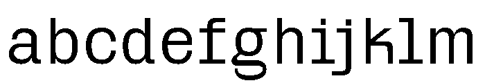 Miracle Mono Regular FONT