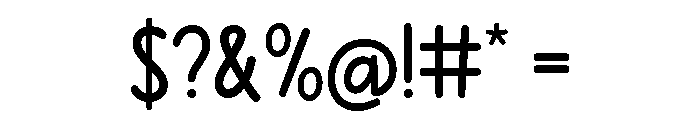 Miracles Gingerbread Regular Font OTHER CHARS