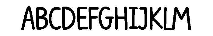 Miracles Gingerbread Regular Font UPPERCASE