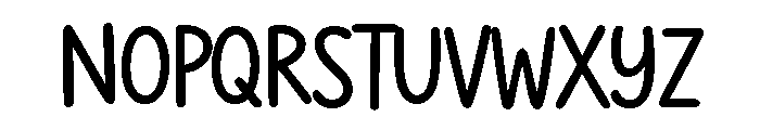 Miracles Gingerbread Regular Font UPPERCASE