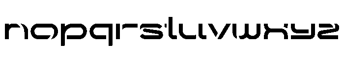 Mirae Font LOWERCASE