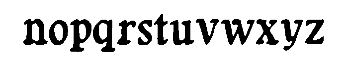 Miralight Font LOWERCASE