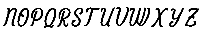 Miralique Font UPPERCASE