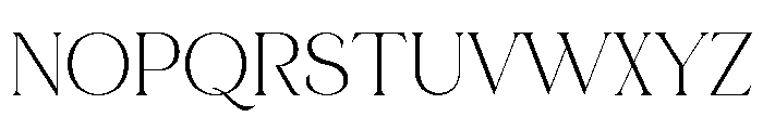 Miras Font LOWERCASE