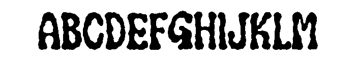 Mireforge Font UPPERCASE