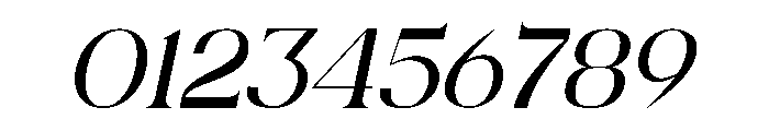 Mirella Italic Font OTHER CHARS