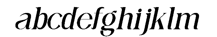 Mirella Italic FONT