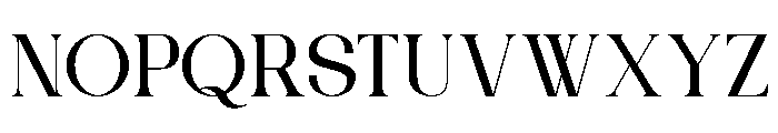 Mirella Regular Font UPPERCASE