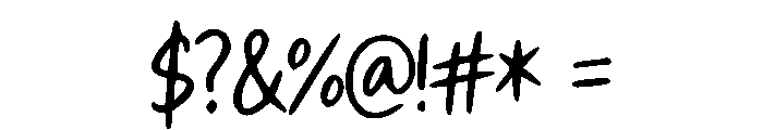 Mirello Regular Font OTHER CHARS