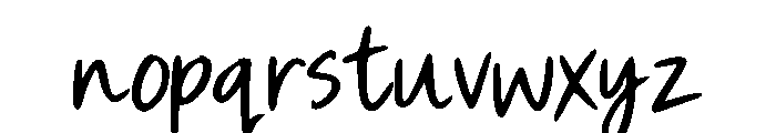 Mirello Regular Font LOWERCASE