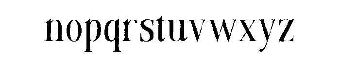 Mirellow White Regular Font LOWERCASE