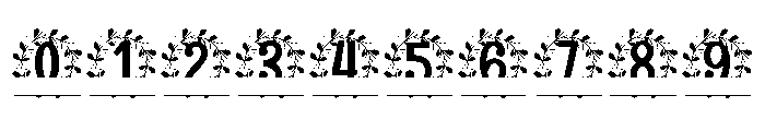 Mireth Split Monogram Font OTHER CHARS