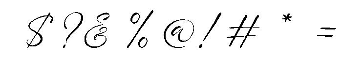 Mirevielle-Regular Font OTHER CHARS
