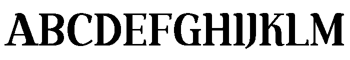 Mirevique Regalia Regular Font UPPERCASE
