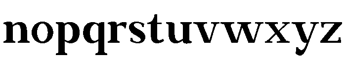 Mirevique Regalia Regular Font LOWERCASE