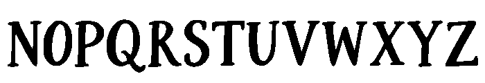 Mirevyn Regular Font UPPERCASE
