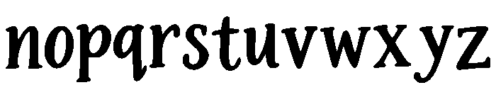 Mirevyn Regular Font LOWERCASE
