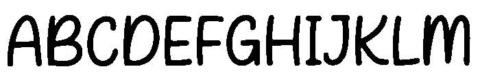 Mirexo Font UPPERCASE