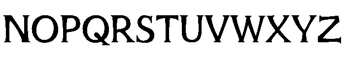 Mirhane Font UPPERCASE