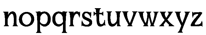 Mirhane Font LOWERCASE