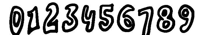 Miroplay Jumbled Font OTHER CHARS