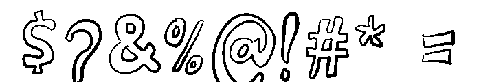 Miroplay Font OTHER CHARS