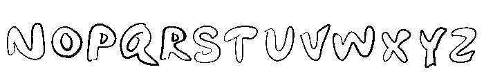Miroplay Font UPPERCASE