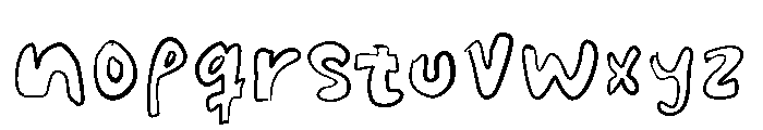 Miroplay Font LOWERCASE