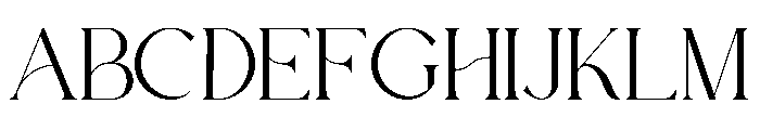 Mirosse Regular Font UPPERCASE