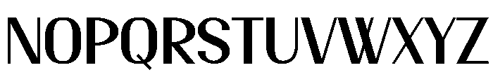 Mirow Sans Font UPPERCASE