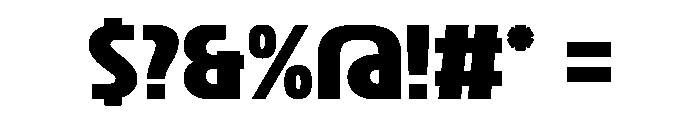 Mirox Font OTHER CHARS