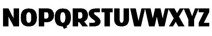 Mirox Font LOWERCASE