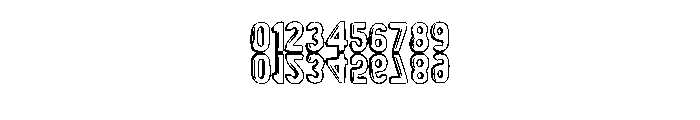 Mirror Reflection By Sq Regular Font OTHER CHARS
