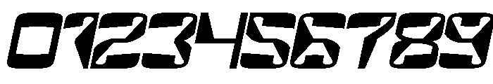 MirrorTech Bold Italic Font OTHER CHARS