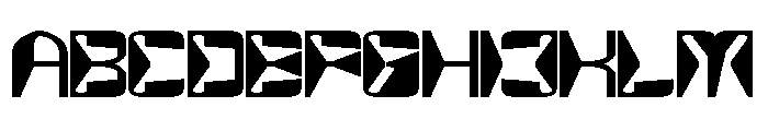 MirrorTech Bold Font UPPERCASE