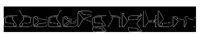 MirrorTech-Hollow-Inverse FONT
