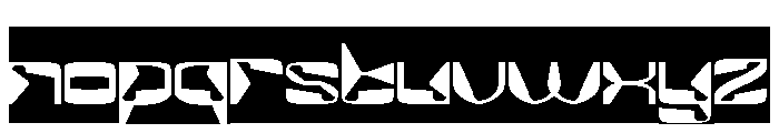 MirrorTech-Inverse Font LOWERCASE