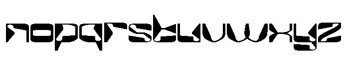 MirrorTech-Light Font LOWERCASE