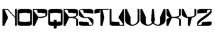 MirrorTech Font UPPERCASE