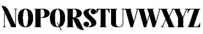 Miselyn Regular Font UPPERCASE