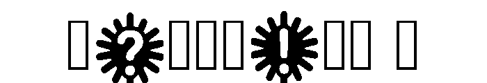 Misha Regular Font OTHER CHARS