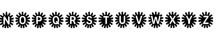 Misha Regular Font LOWERCASE