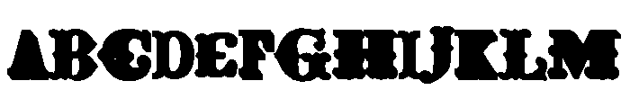Mishmash Mom Font UPPERCASE